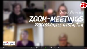 Zoom-Meetings professionell gestalten